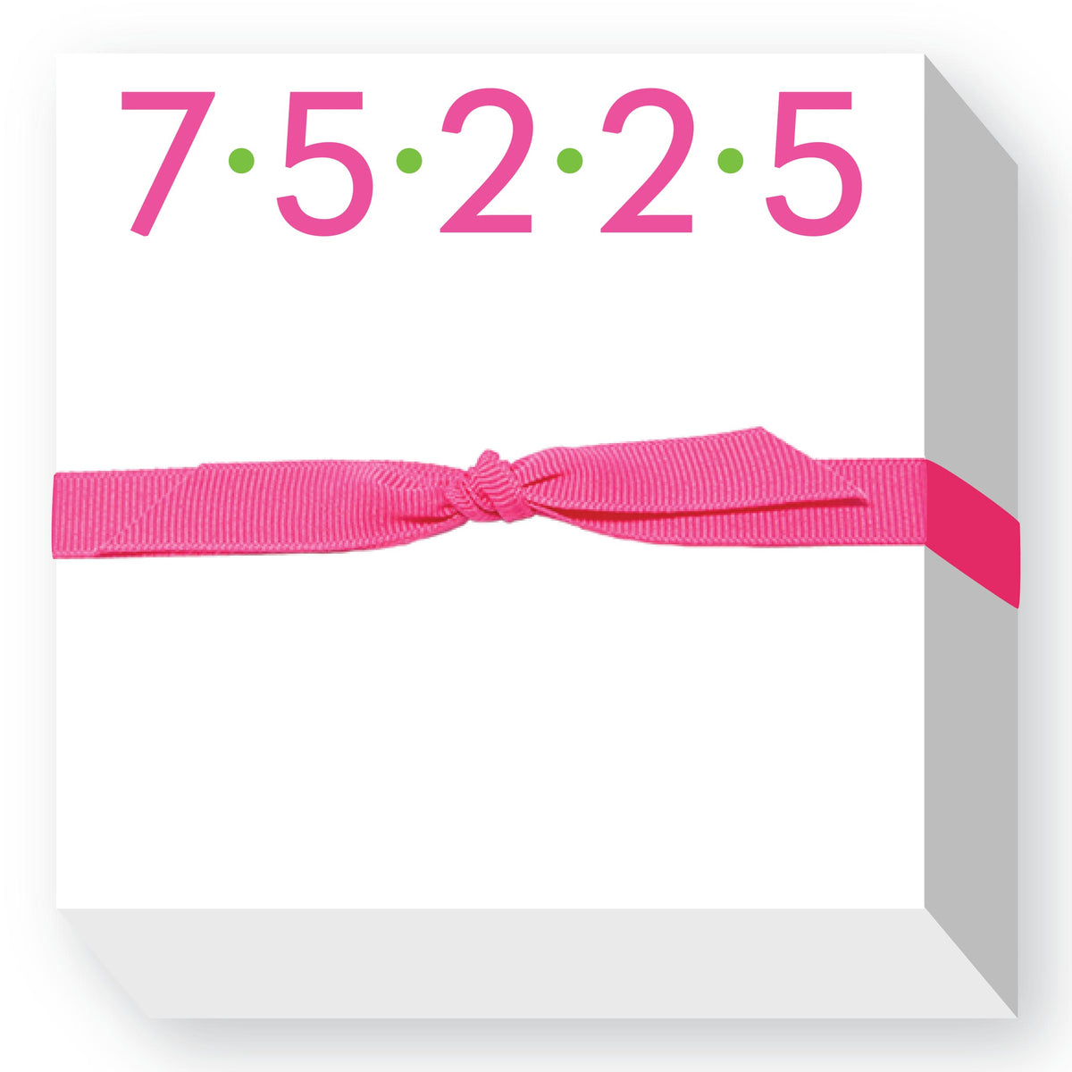ZIP CODE CHUBBIE NOTEPAD