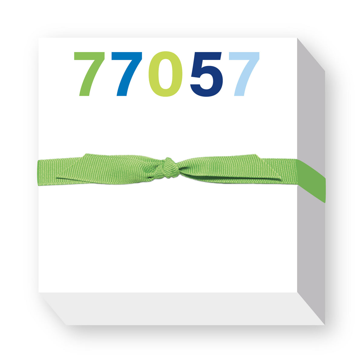 ZIP CODE CHUBBIE NOTEPAD