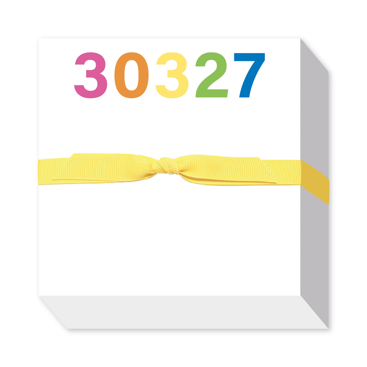 ZIP CODE CHUBBIE NOTEPAD