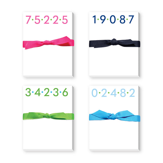 ZIP CODE MINI NOTEPAD