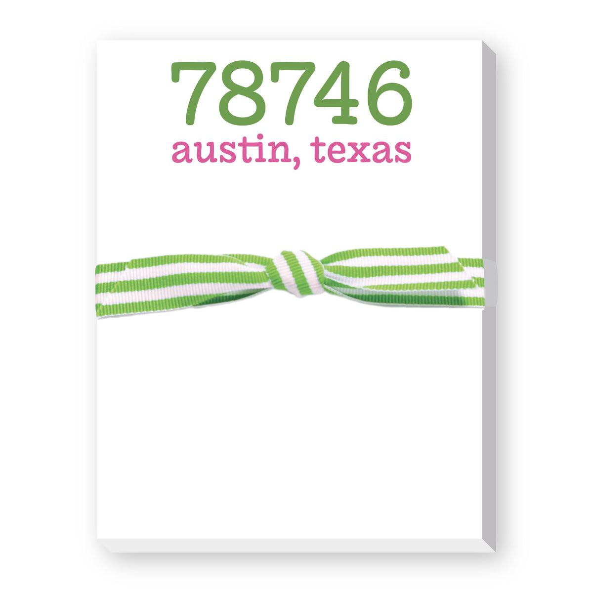 ZIP CODE MINI NOTEPAD