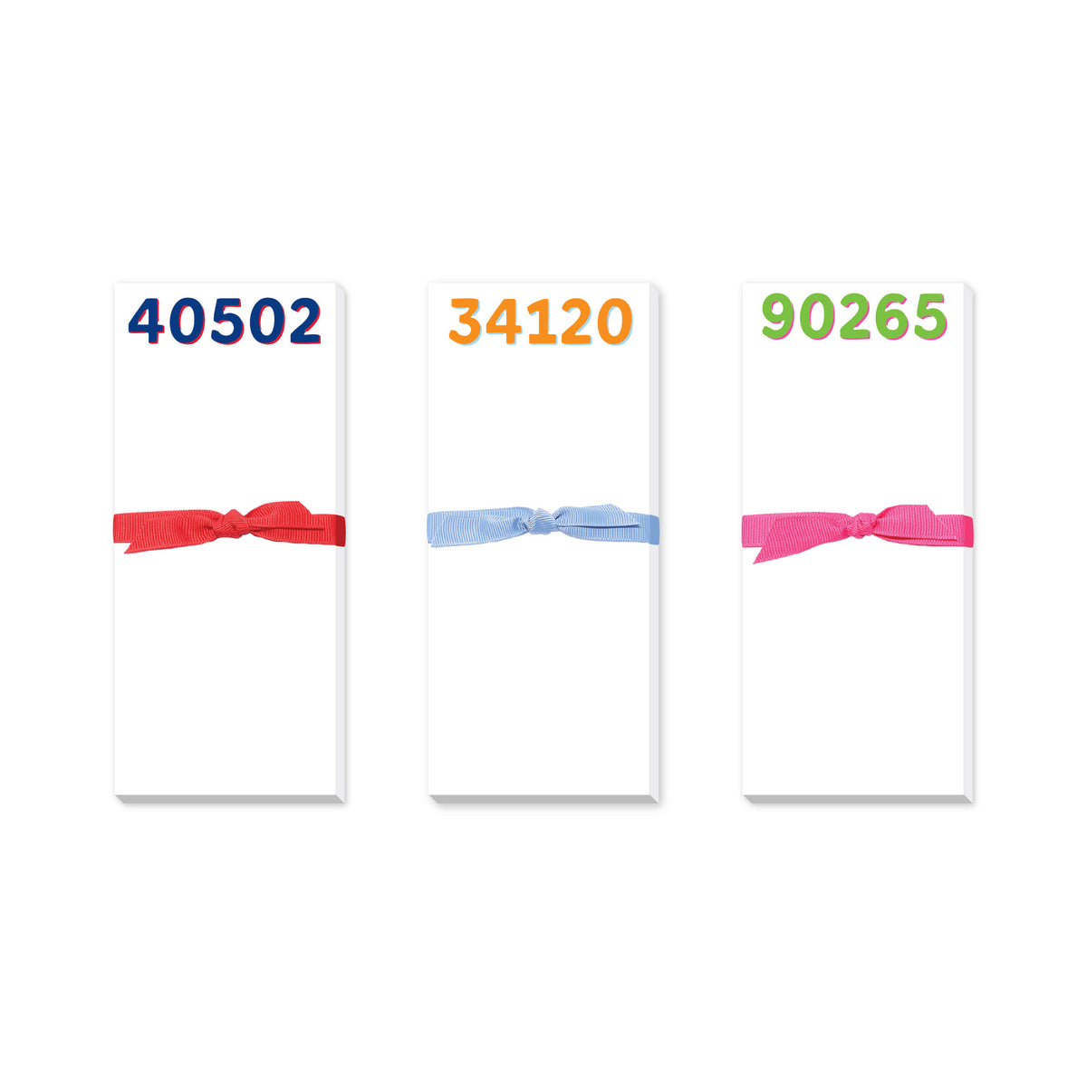 SHADOW ZIP CODE SKINNIE NOTEPAD