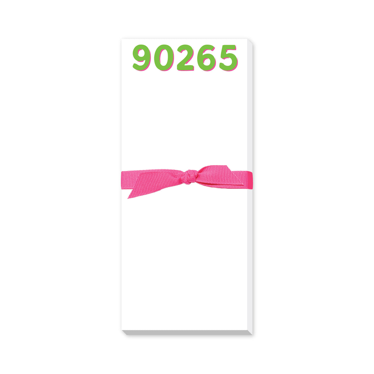 SHADOW ZIP CODE SKINNIE NOTEPAD