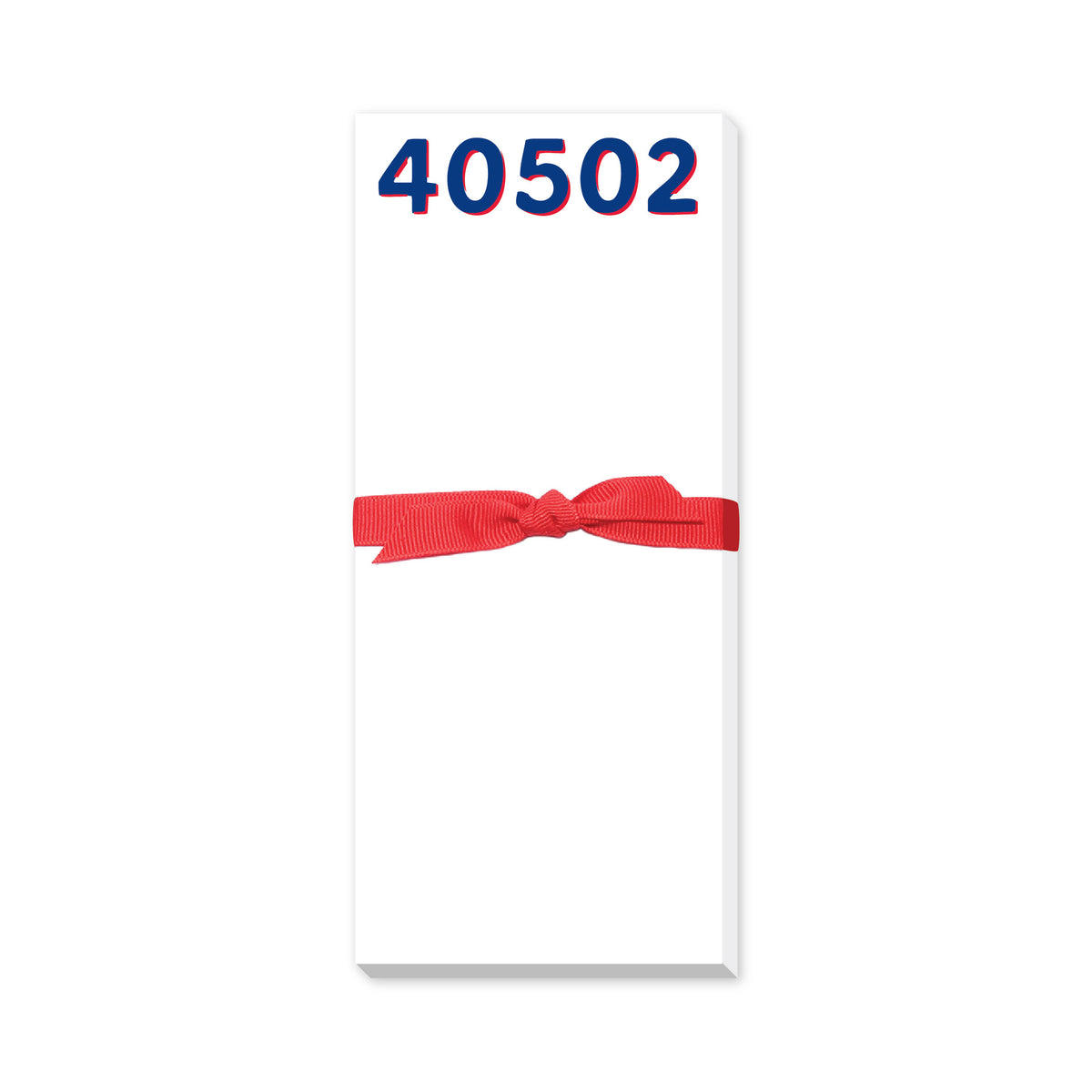 SHADOW ZIP CODE SKINNIE NOTEPAD