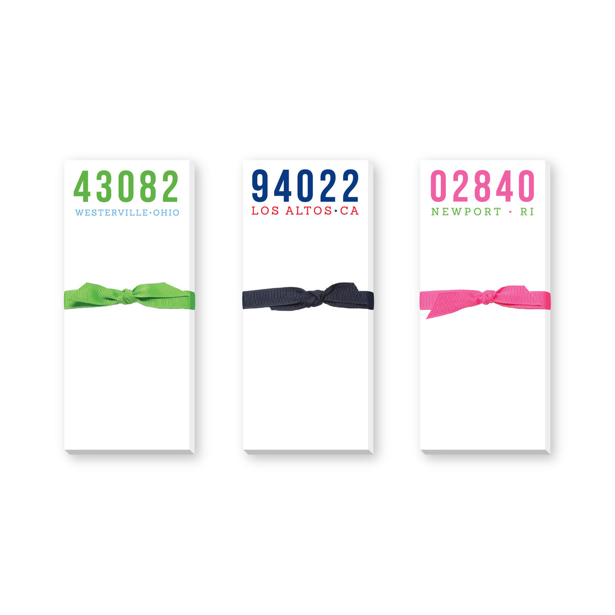 ZIP CODE SKINNIE NOTEPAD
