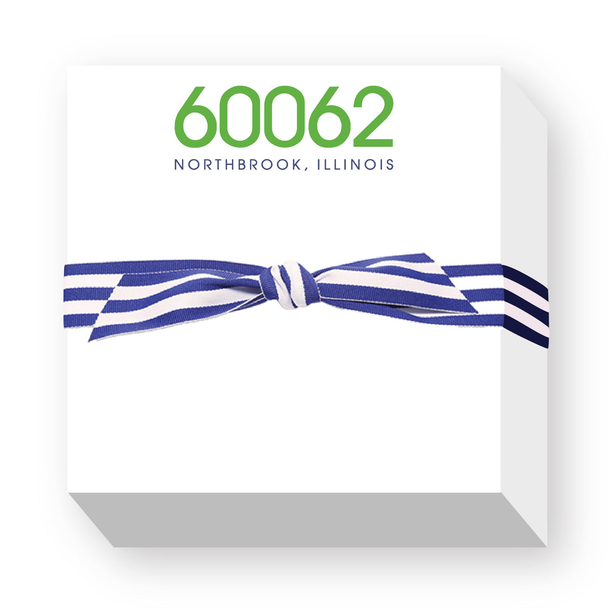 ZIP CODE CHUBBIE NOTEPAD