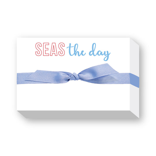 SEAS THE DAY BIG AND BOLD NOTEPAD