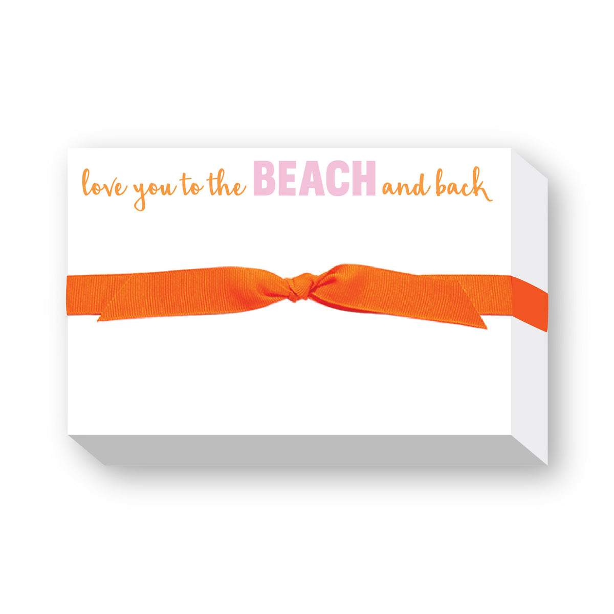 BEACH BIG AND BOLD NOTEPAD