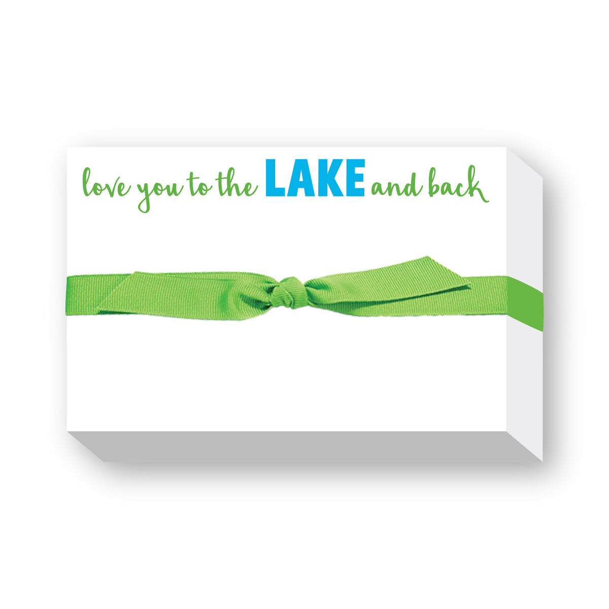 LAKE BIG AND BOLD NOTEPAD