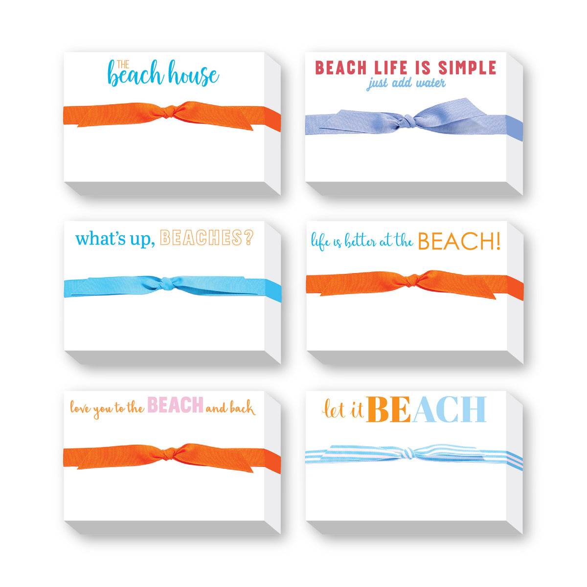 BEACH BIG AND BOLD NOTEPAD
