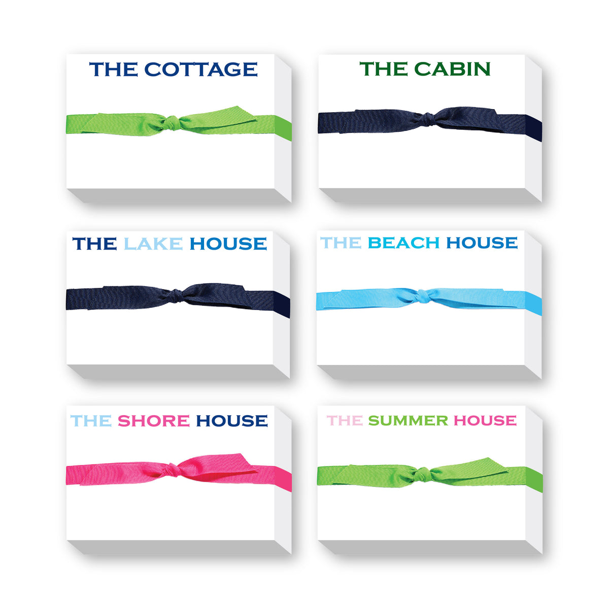 VACATION HOME BIG AND BOLD NOTEPAD