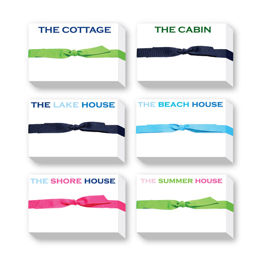 VACATION HOME BIG AND BOLD NOTEPAD