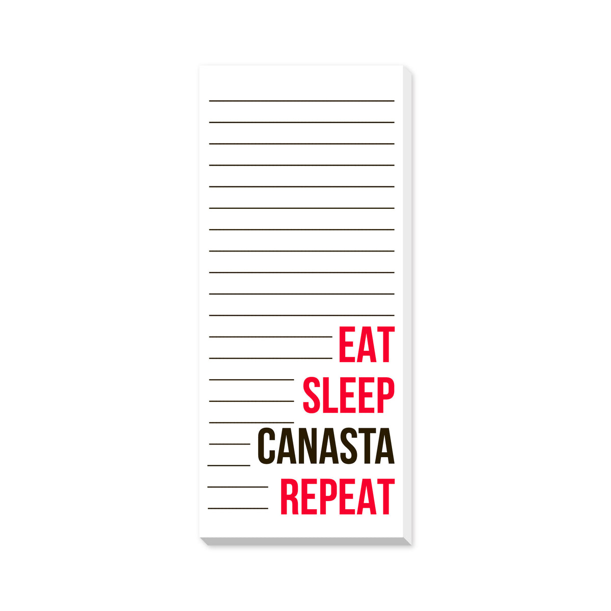 CANASTA SKINNIE NOTEPADS