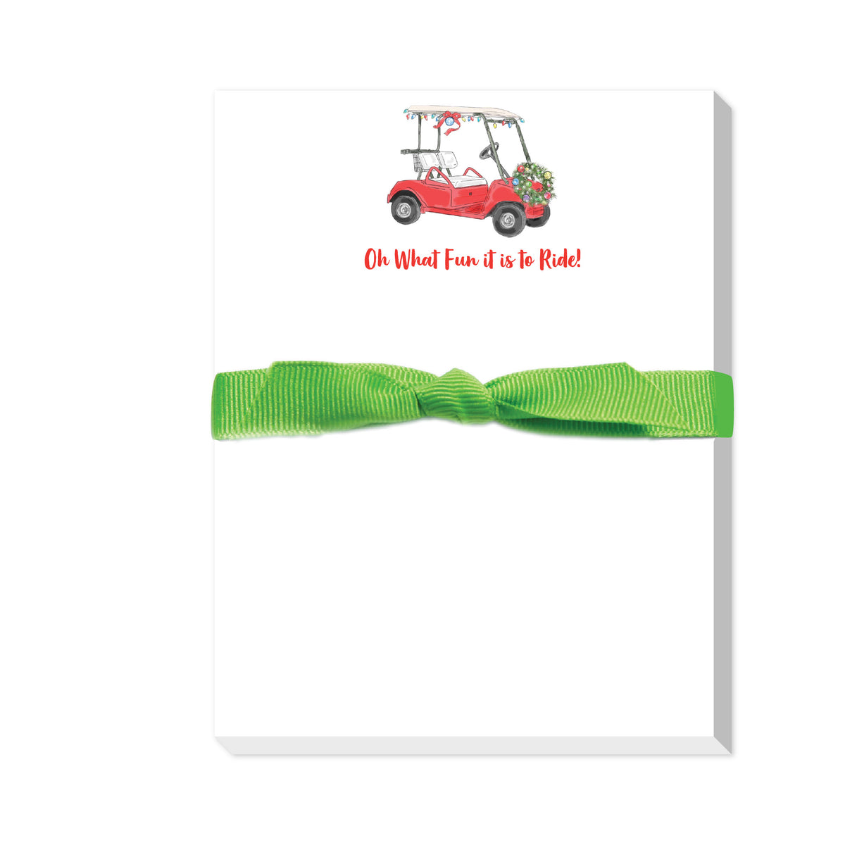 HOLIDAY GOLF MINI NOTEPAD