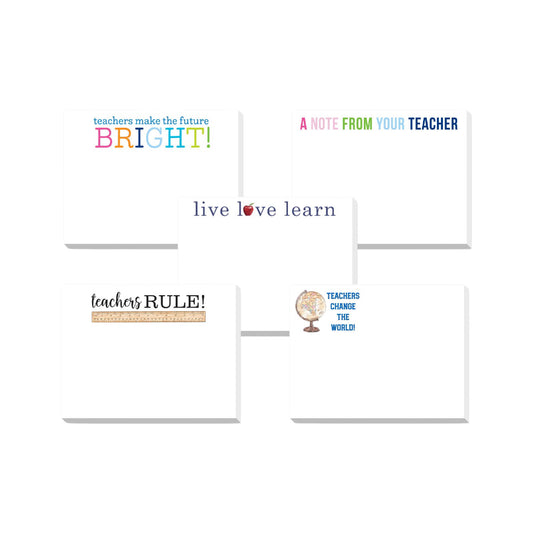 TEACHER DITTIE NOTEPADS