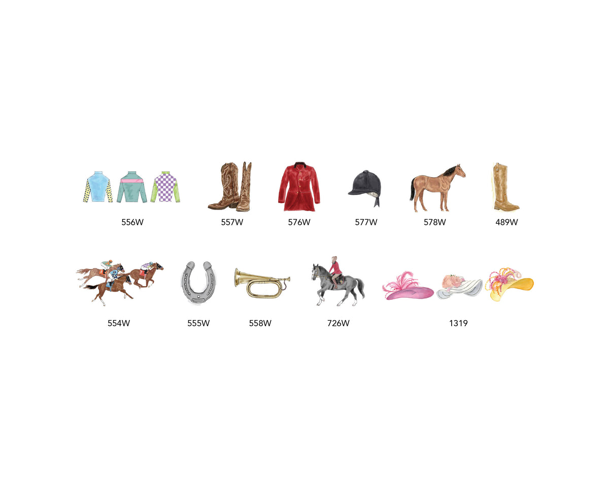 PYP EQUESTRIAN SKINNIE NOTEPADS