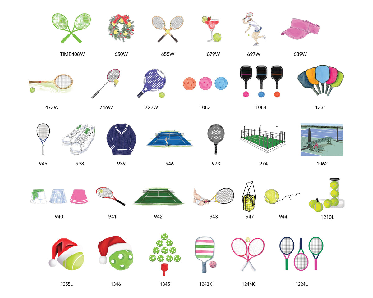 PYP TENNIS, PADEL & PICKLEBALL BIG AND BOLD NOTEPADS