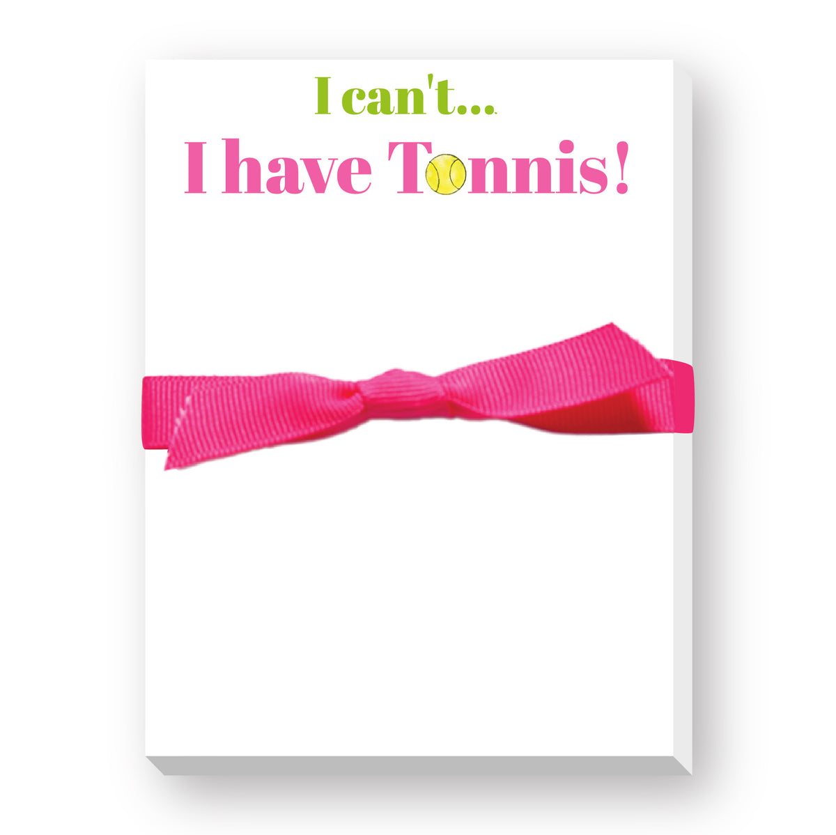 TENNIS MINI NOTEPADS