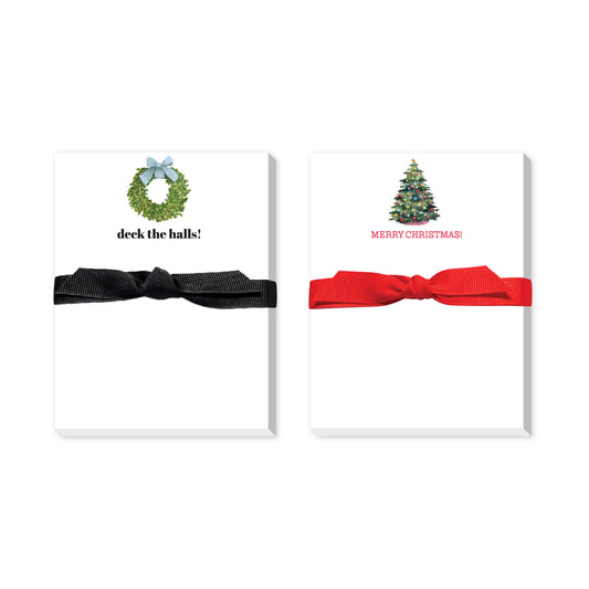 HOLIDAY GREENERY MINI NOTEPAD