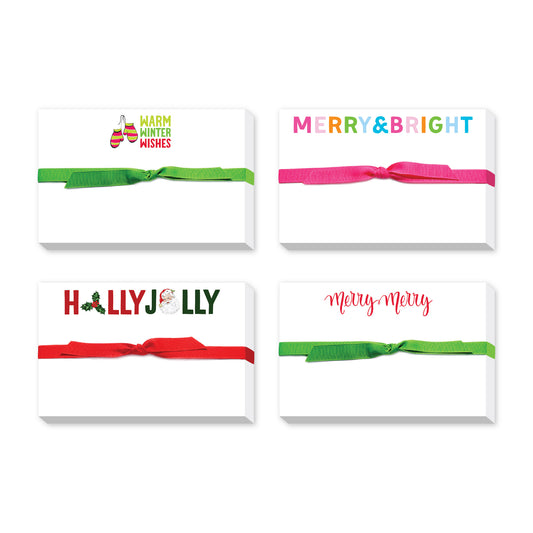HOLIDAY PUDGY NOTEPADS