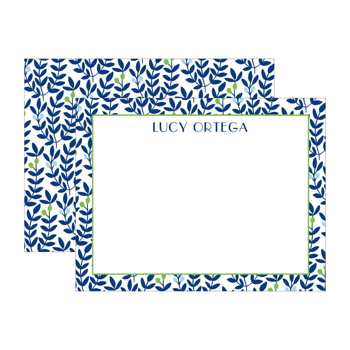 BEE DOUBLE-SIDED PERSONALIZED FLAT NOTES