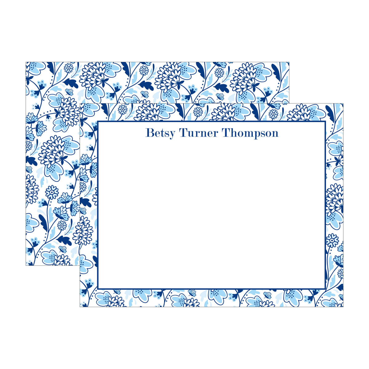 BEE DOUBLE-SIDED PERSONALIZED FLAT NOTES