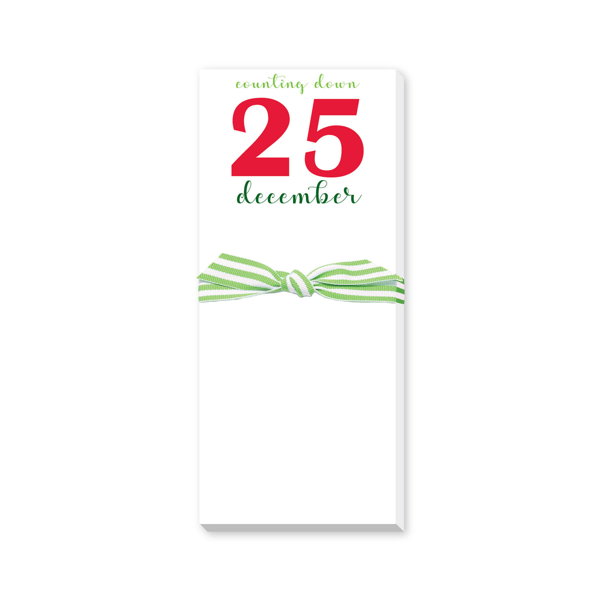 HOLIDAY SKINNIE NOTEPADS