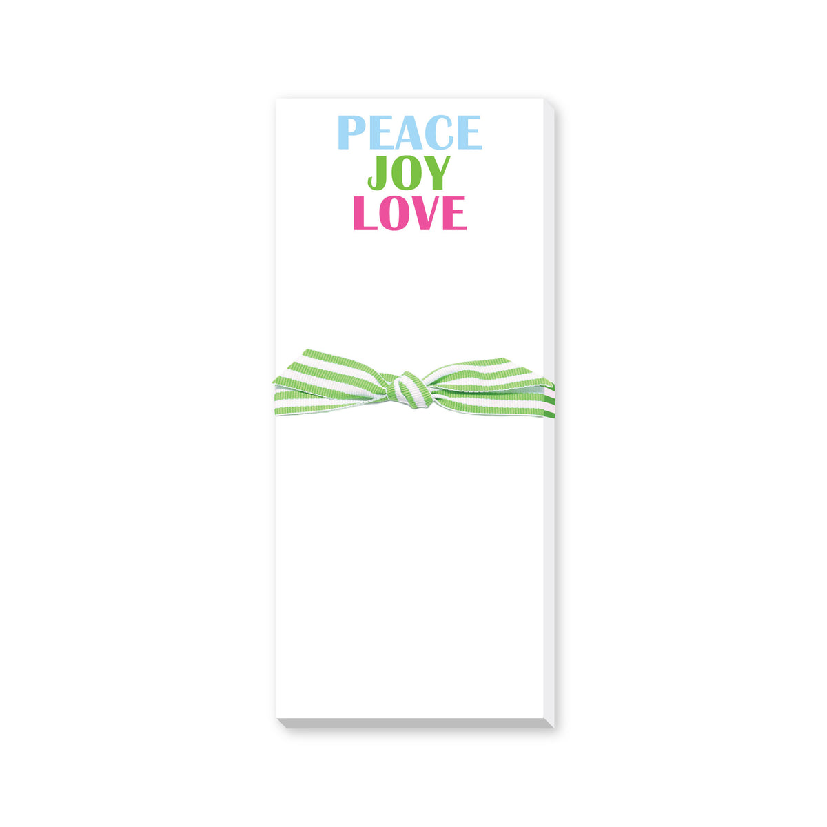 BRIGHT HOLIDAY SKINNIE NOTEPADS