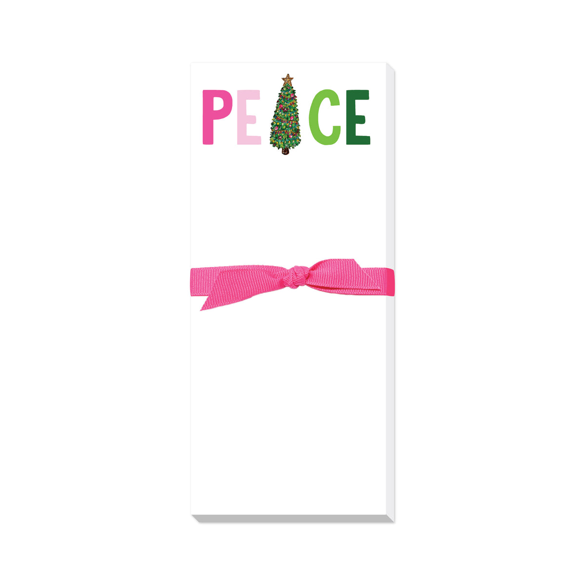 BRIGHT HOLIDAY SKINNIE NOTEPADS