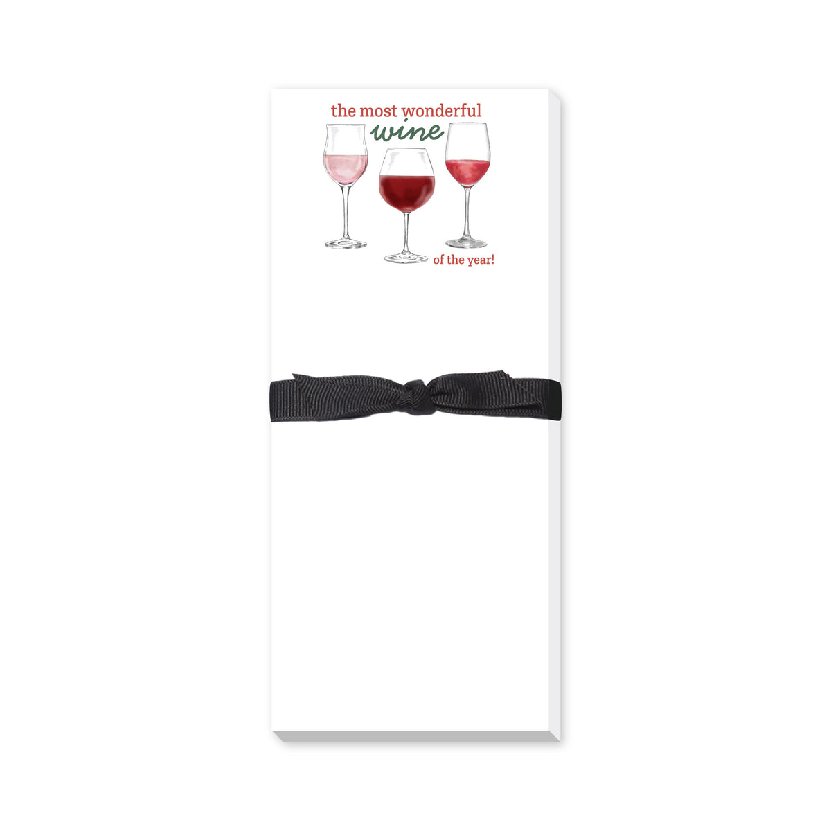 HOLIDAY SPIRITS SKINNIE NOTEPADS