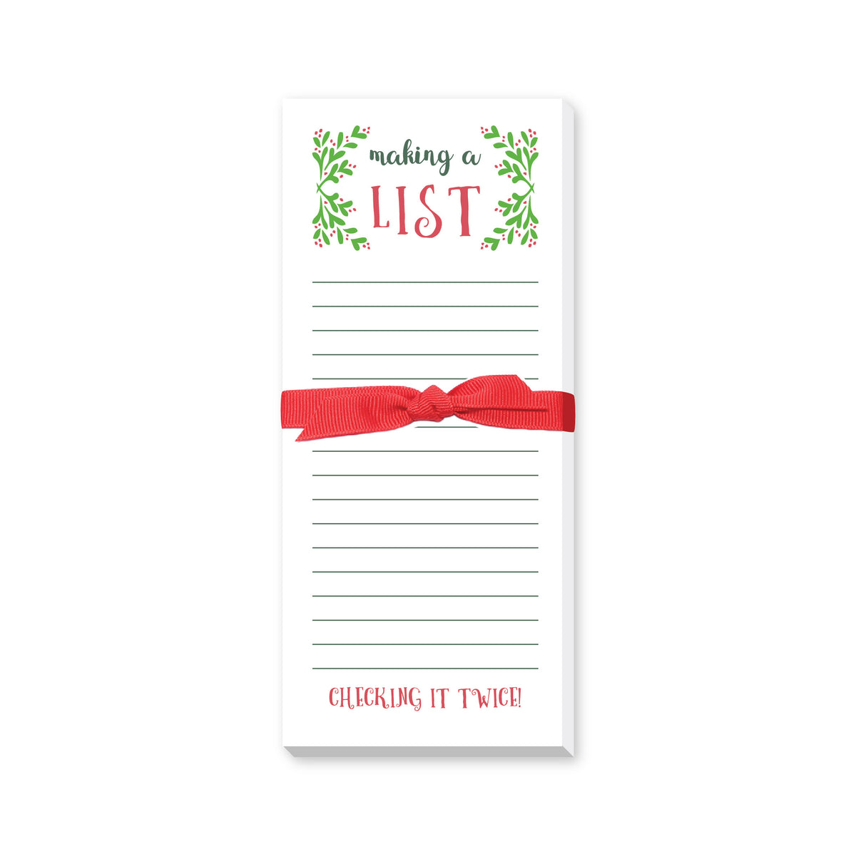 HOLIDAY SKINNIE NOTEPADS
