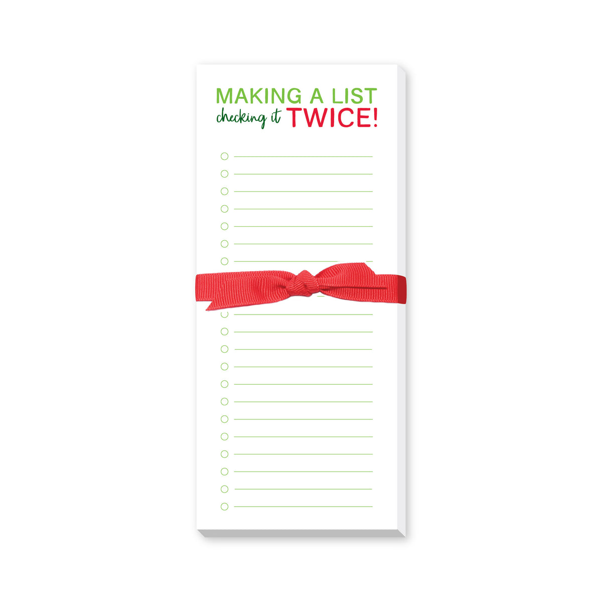 HOLIDAY SKINNIE NOTEPADS