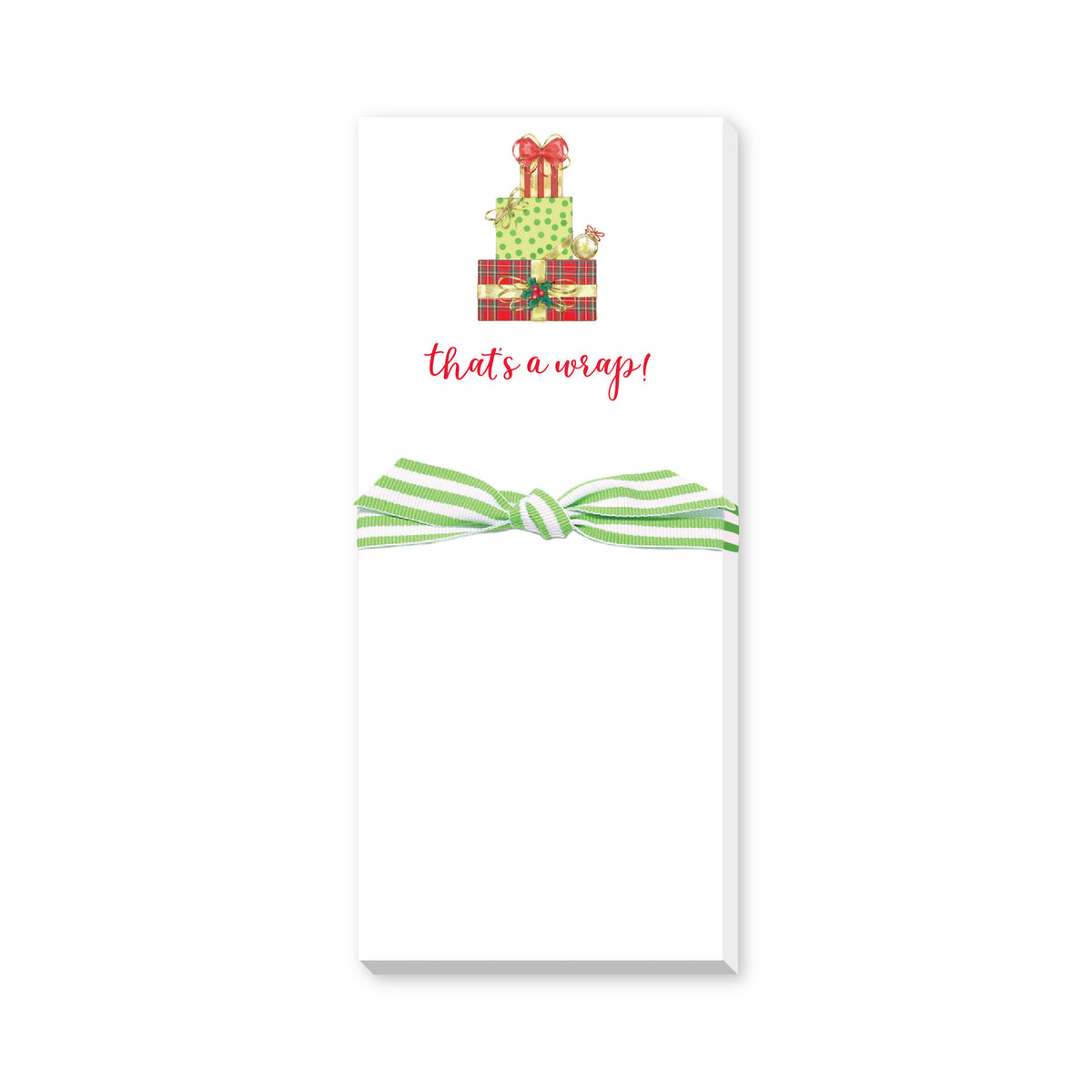 HOLIDAY SKINNIE NOTEPADS