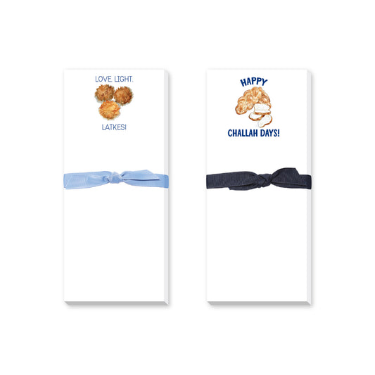 HANUKKAH SKINNIE NOTEPADS