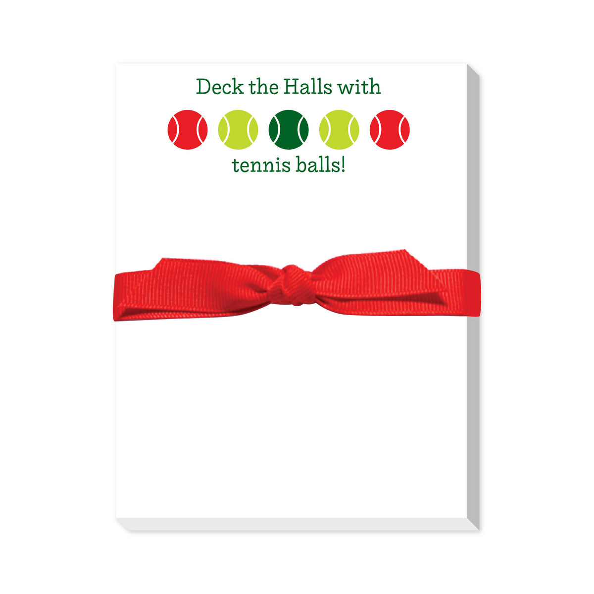 HOLIDAY TENNIS MINI NOTEPAD